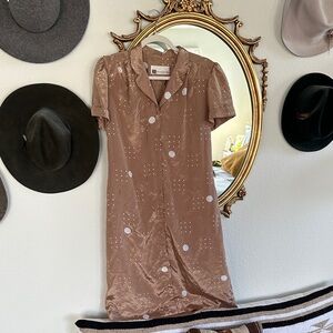 Vintage Pierre balmain PARIS silk dress 14